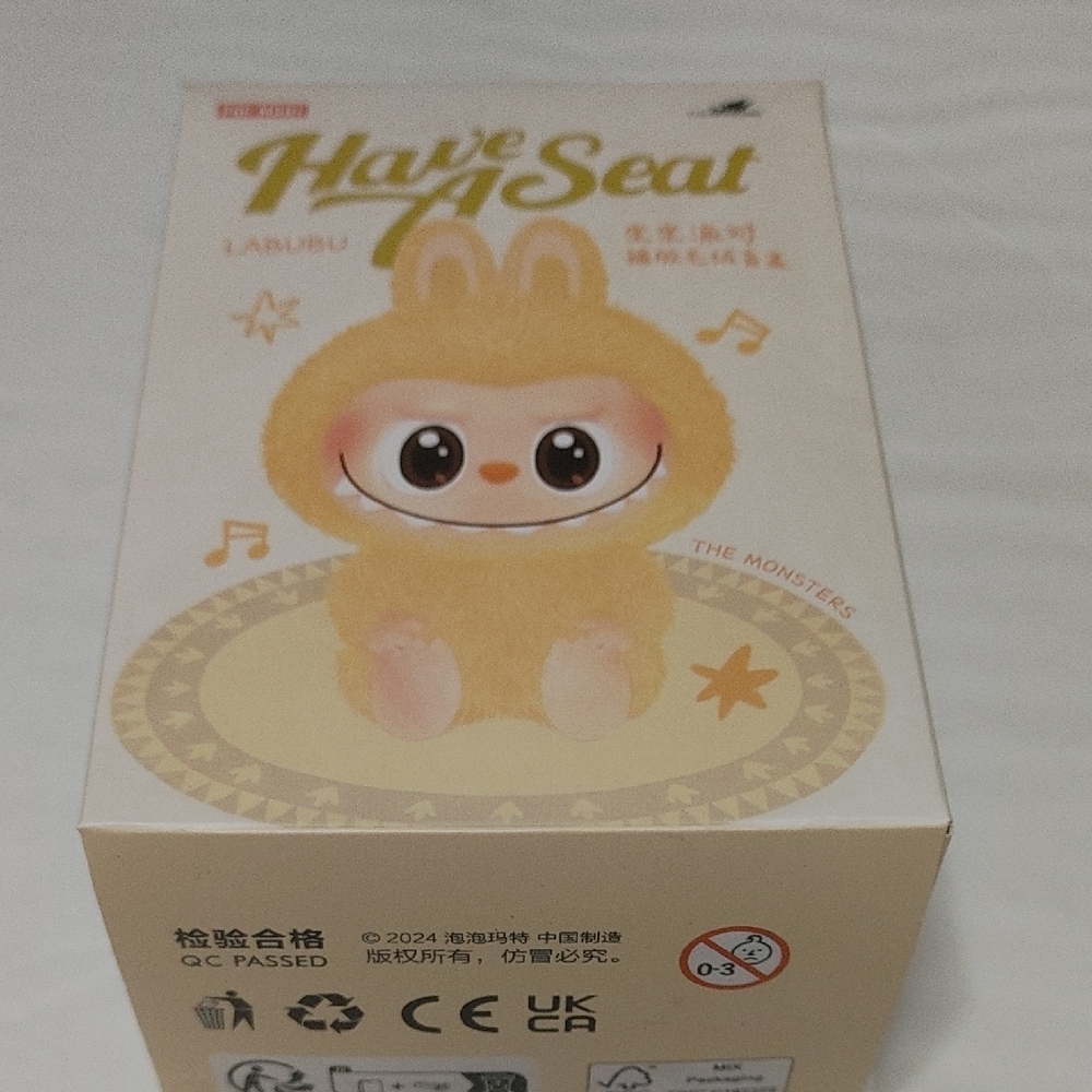 NIB Pop Mart Labubu Have A Seat Blind Box Plush Monster
